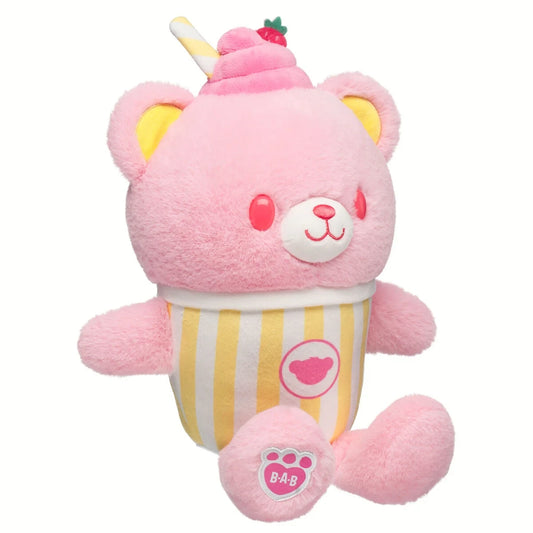 Strawberry Lemonade Bear Slushie Plushie | Build-A-Bear - US 1559