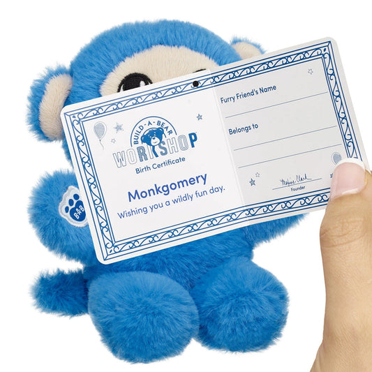 Mini Beans® Kabu™ Monkgomery Monkey Plush Toy | Build-A-Bear® - US 1648