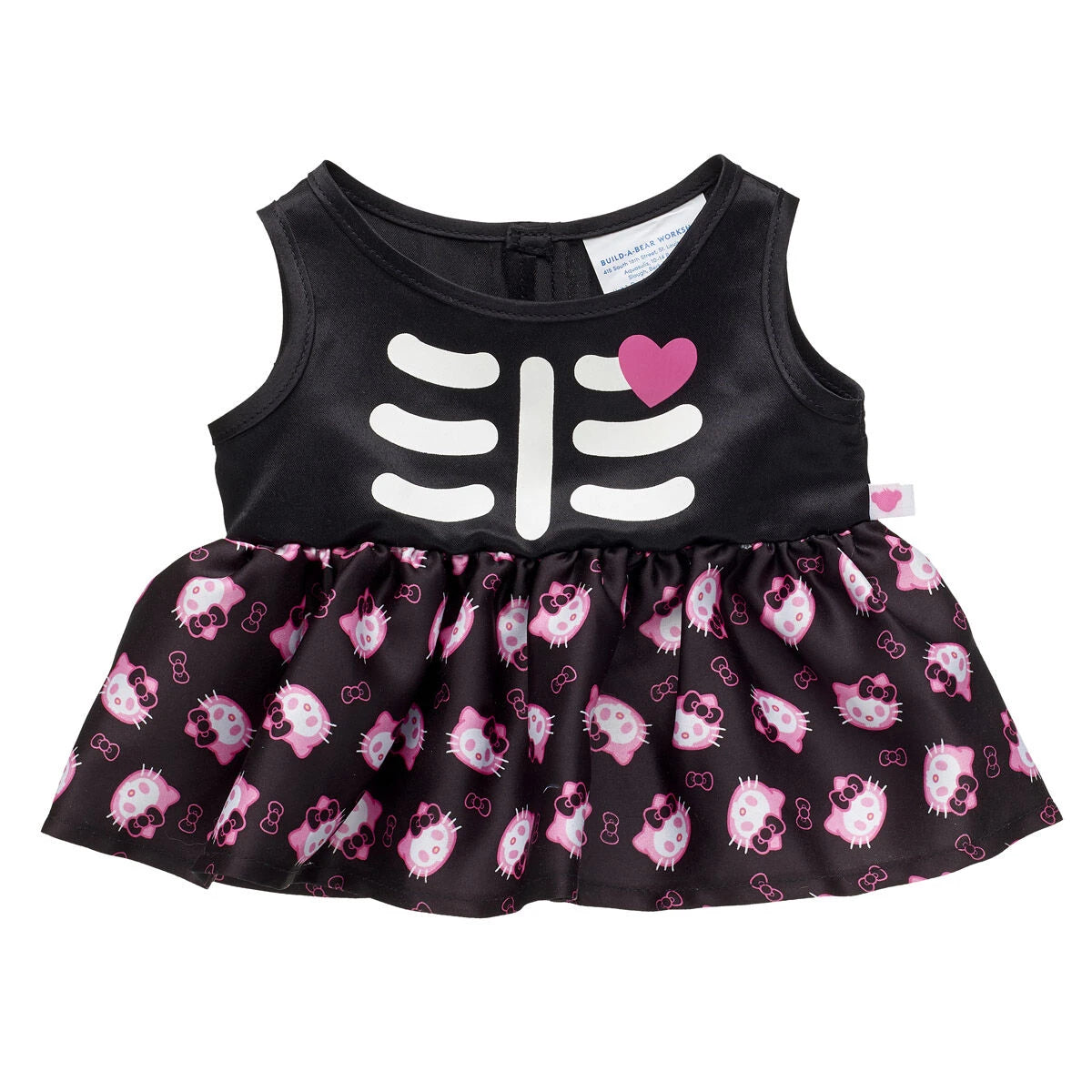Sanrio® Skeleton Hello Kitty® Halloween Plush Set | Build-A-Bear® - US 2285