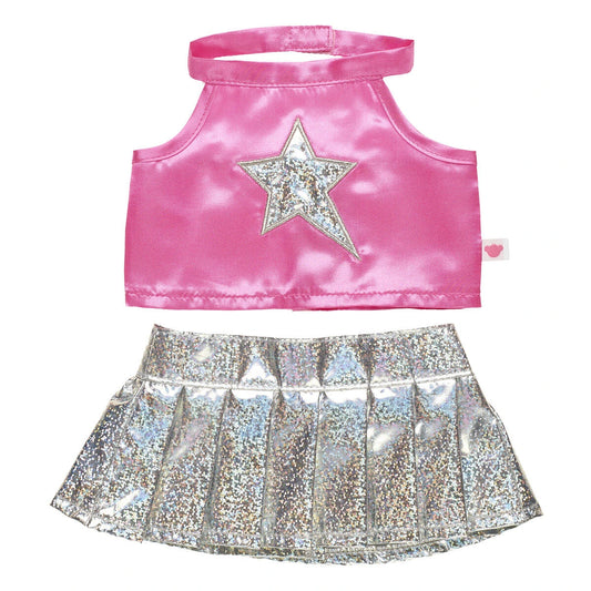 Silver Pleated Skirt Set for Plush Toys | Build-A-Bear® - US 1507